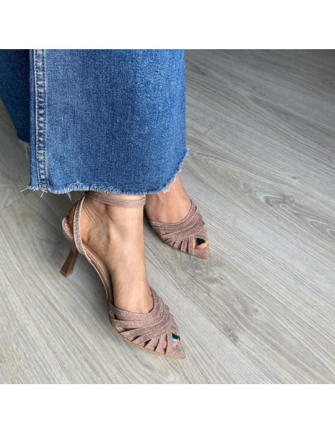 copy of Sandale Dama Rose Glitter Selena Piele Naturala - The5thelement.ro