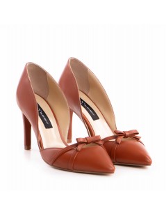 Pantofi stiletto piele naturala Caramiziu Tessa - The5thelement.ro