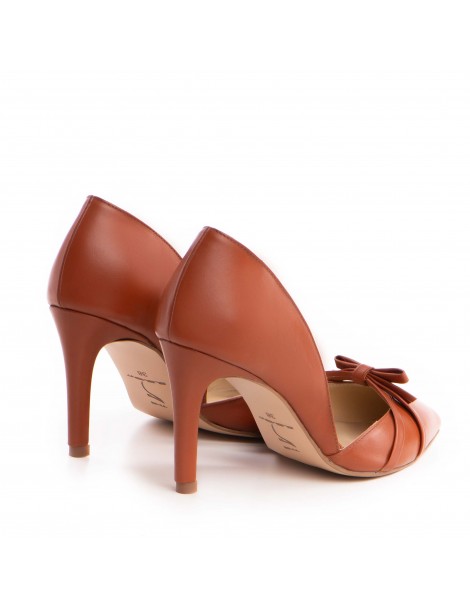 Pantofi stiletto piele naturala Caramiziu Tessa - The5thelement.ro