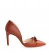 Pantofi stiletto piele naturala Caramiziu Tessa