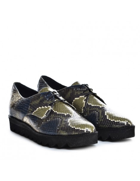 Pantofi oxford dama piele naturala Bronze - The5thelement.ro