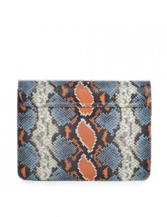 Geanta dama Piele Naturala Orange Croc - The5thelement.ro