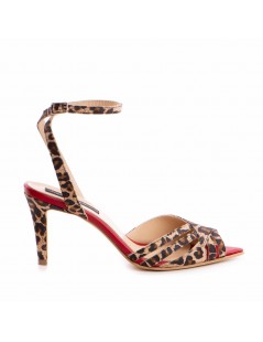 Sandale dama piele naturala Print Amina - The5thelement.ro