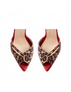 Sandale dama piele naturala Print Amina - The5thelement.ro