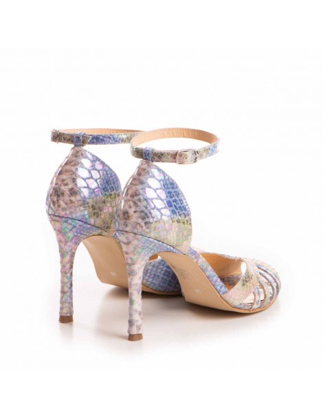 Sandale piele naturala Bleu Rendez Vous - The5thelement.ro