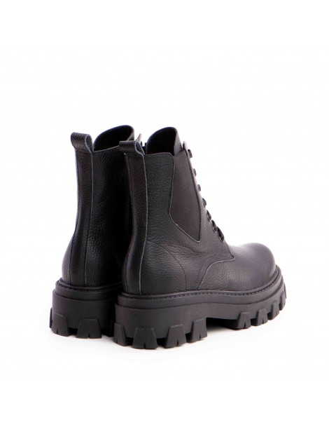 Bocanci dama Piele Naturala Negru Willow - The5thelement.ro