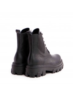 Bocanci dama Piele Naturala Negru Willow - The5thelement.ro