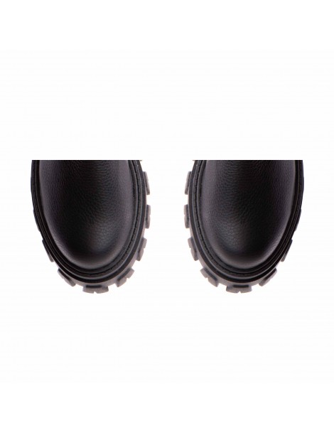 Bocanci dama Piele Naturala Negru Willow - The5thelement.ro