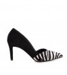 Pantofi stiletto piele naturala Print Ava