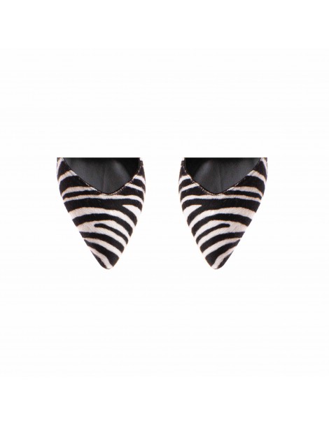 Pantofi stiletto piele naturala Print Ava - The5thelement.ro