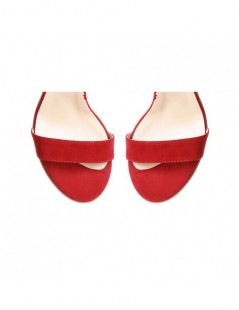 Sandale dama piele naturala Simple Red Baroque - The5thelement.ro
