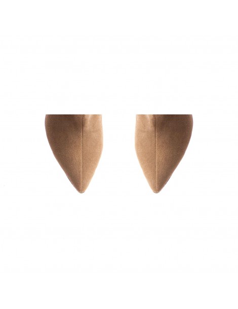 Botine dama Piele Naturala Crem Vera - The5thelement.ro