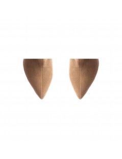 Botine dama Piele Naturala Crem Vera - The5thelement.ro
