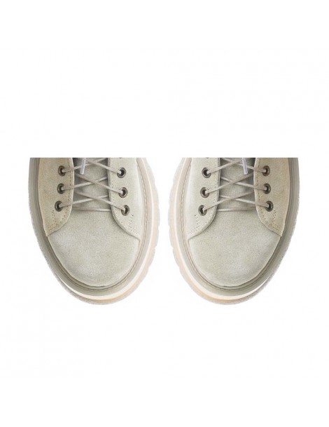 Bocanci dama Piele Naturala Thunder Bej - The5thelement.ro