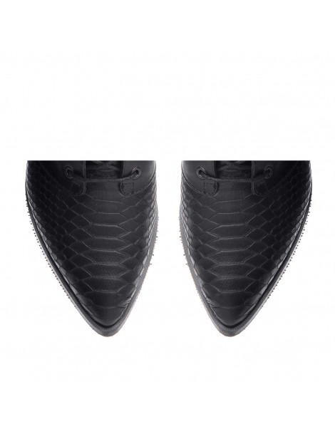 Ghete Dama Piele Naturala Negru Seiko - The5thelement.ro