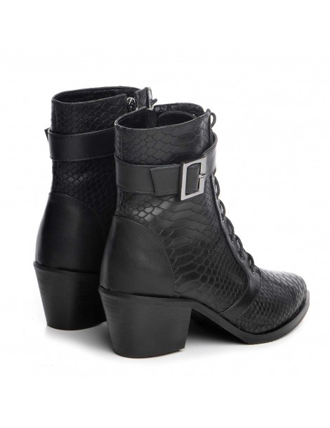 Ghete Dama Piele Naturala Negru Seiko - The5thelement.ro