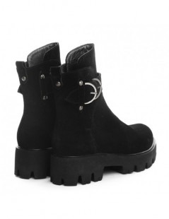 Bocanci dama Piele Naturala Negru Aria - The5thelement.ro