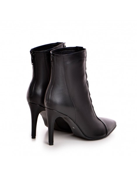 Botine dama Piele Naturala Negru CThru - The5thelement.ro