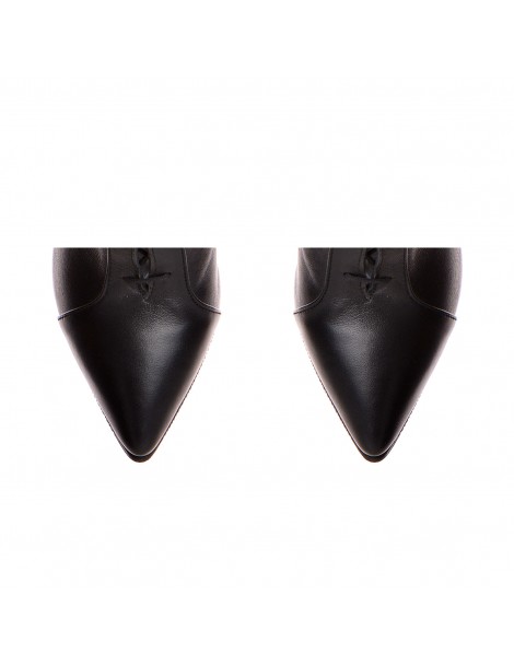Botine dama Piele Naturala Negru CThru - The5thelement.ro
