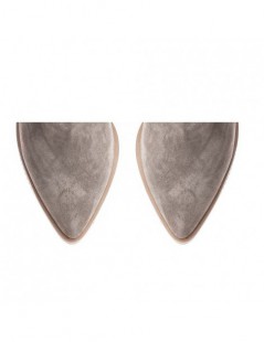 Ciocate dama Piele Naturala Grej Texas - The5thelement.ro