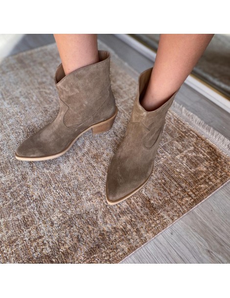 Ciocate dama Piele Naturala Grej Texas - The5thelement.ro