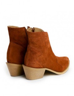 Ciocate dama Piele Naturala Caramiziu Bronx - The5thelement.ro