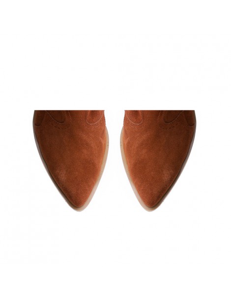 Ciocate dama Piele Naturala Caramiziu Bronx - The5thelement.ro