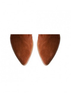 Ciocate dama Piele Naturala Caramiziu Bronx - The5thelement.ro