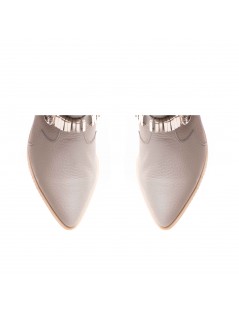 Ciocate dama Piele Naturala Gri Bronx - The5thelement.ro