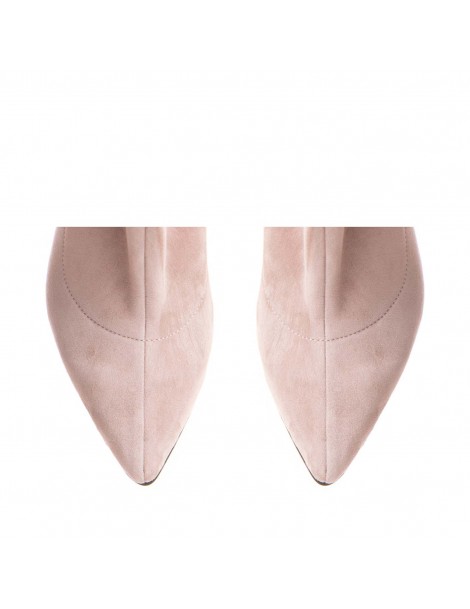 Botine Dama Piele Naturala Amora Lila - The5thelement.ro