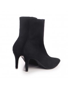 Botine Dama Piele Naturala Amora Negru - The5thelement.ro