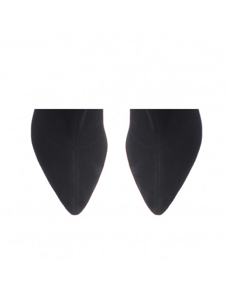 Botine Dama Piele Naturala Amora Negru - The5thelement.ro