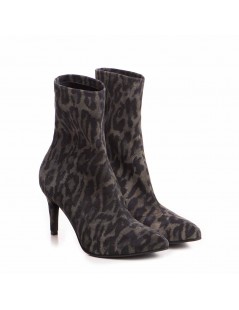 Botine Dama Piele Naturala Amora Print - The5thelement.ro