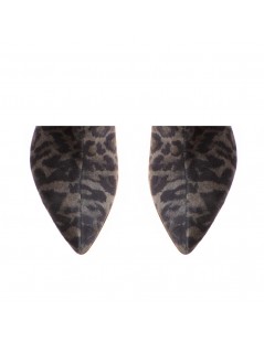 Botine Dama Piele Naturala Amora Print - The5thelement.ro