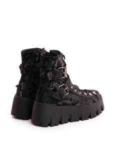 Bocanci dama Piele Naturala Negru Zara - The5thelement.ro