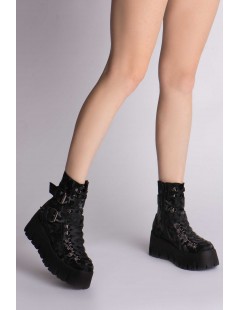 Bocanci dama Piele Naturala Negru Zara - The5thelement.ro