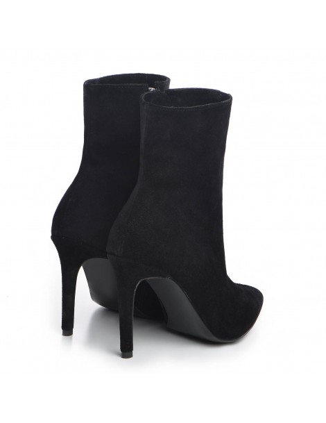 Botine Dama Piele Naturala Negru Misaki - The5thelement.ro