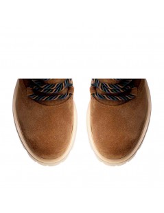 Bocanci dama Piele Naturala Camel Sergio - The5thelement.ro