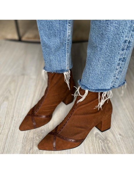 Ghete Dama Piele Naturala Maro Kylie - The5thelement.ro