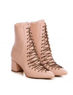 Ghete Dama Piele Naturala Bej Alegria - The5thelement.ro