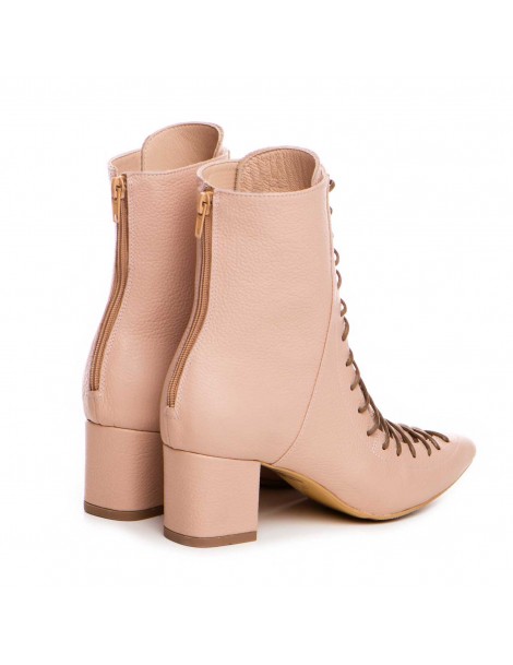 Ghete Dama Piele Naturala Bej Alegria - The5thelement.ro