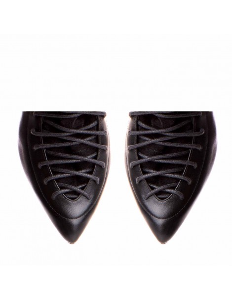 Ghete Dama Piele Naturala Negru Alegria - The5thelement.ro