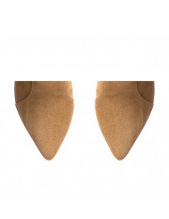 Ghete dama Piele Naturala Modern Western Bej - The5thelement.ro