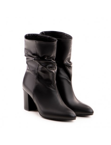 Ghete Dama Piele Naturala Negru Nayra - The5thelement.ro