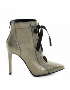 Botine dama Piele Naturala Annelise Bronze - The5thelement.ro