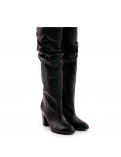 Cizme Dama Piele Naturala Negru Clare - The5thelement.ro