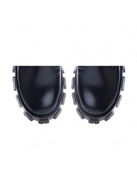 Bocanci dama Piele Naturala Negru Taylor - The5thelement.ro