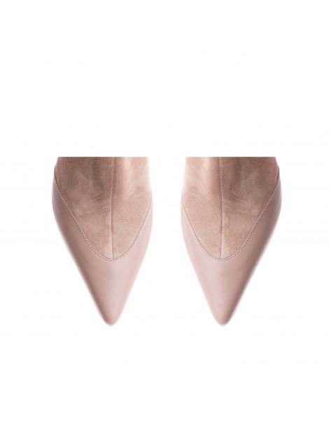 Botine Dama Piele Naturala Lila Kaia - The5thelement.ro