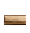 Clutch Piele Naturala Bronz Mini
