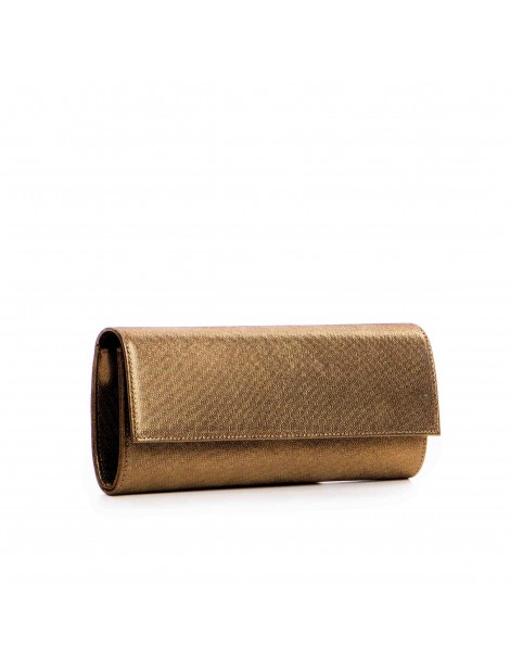 Clutch Piele Naturala Bronz Mini - The5thelement.ro